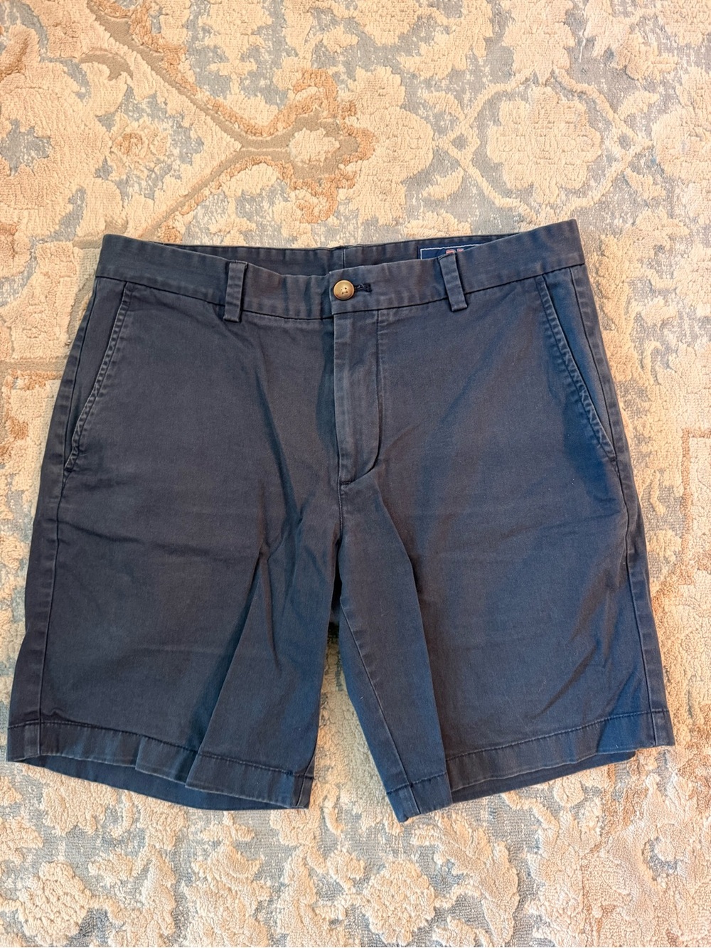 Vineyard vine Classic Cotton Chino Shorts - Navy